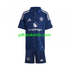 Koszulka Manchester United Dziecięca Precz 2024/25 Koszulki Piłkarskie